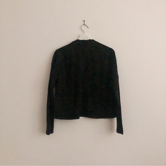 Free people hemp black mock neck top - Picture 2 of 3